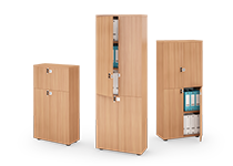 کمد-بایگانی-تمام-درب-چوبی-با-چهار-درب-مولتی-کیس-تیپ-6261-41 -  - https://mohitara.com