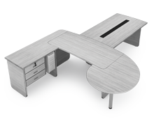 میز-مدیریت-با-کنفرانس-و-الحاقی-جانبی-کوئیک-تیپ-2346-41 -  - https://mohitara.com