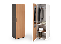 کمد-لباس-و-لوازم-شخصی-با-یک-درب-چوبی-با-رگال-برلیانت-تیپ-6306-41 -  - https://mohitara.com