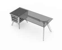 میز-معاونت-و-کارشناس-مستطیل-آیفل-تیپ-3243-41 -  - https://mohitara.com